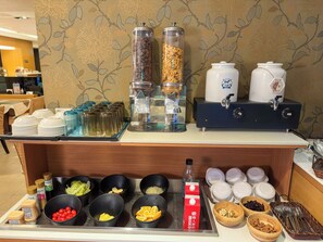 Free daily local cuisine breakfast