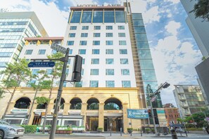 Façade de l’hébergement