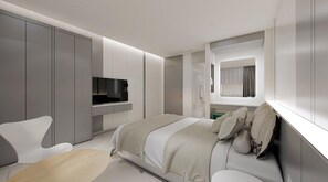 Deluxe Double Room | In-room safe, soundproofing, iron/ironing board, free WiFi