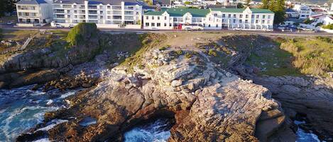 Fassade der Unterkunft