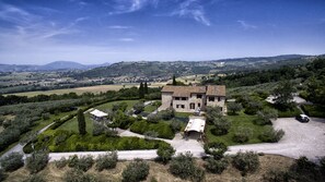 Aerial view - Agriturismo Le Colombe (Assisi)