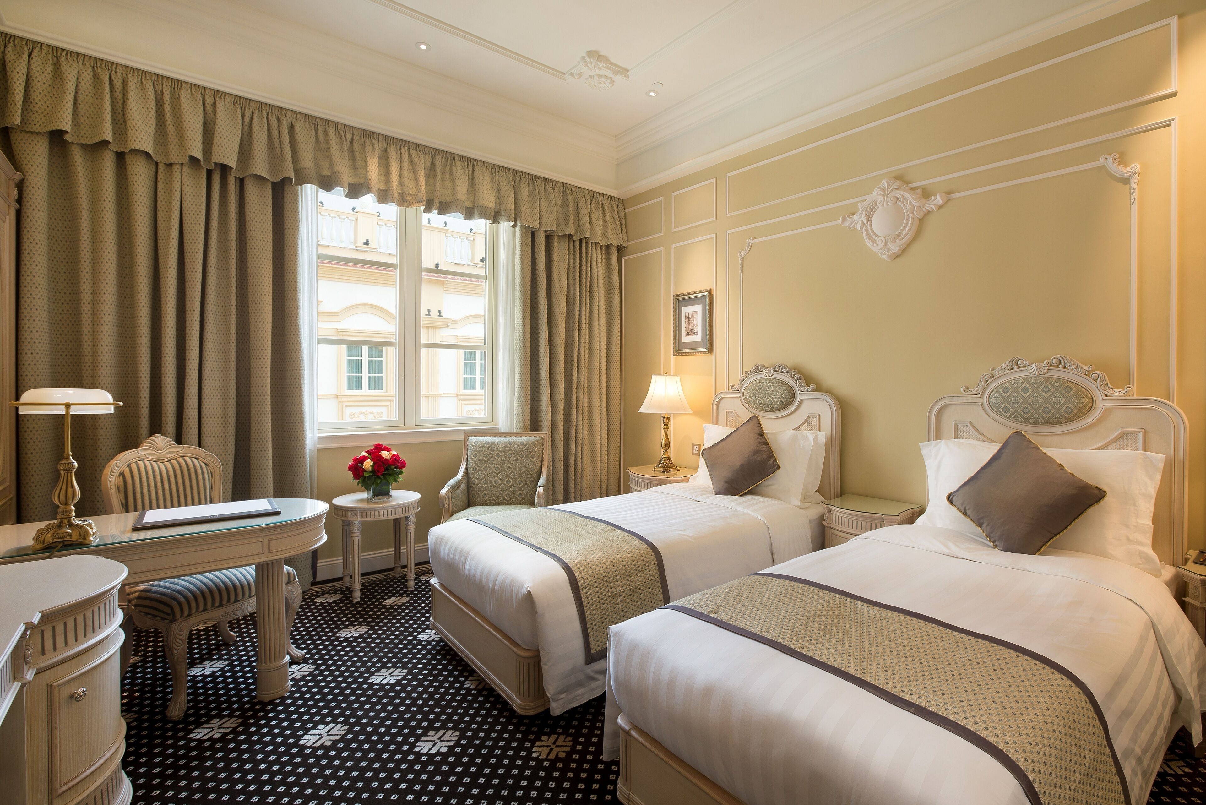 standard double or twin room, city view | view from room