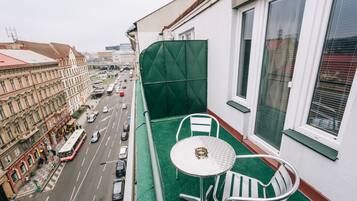 Estudio Confort, balcón | Balcón