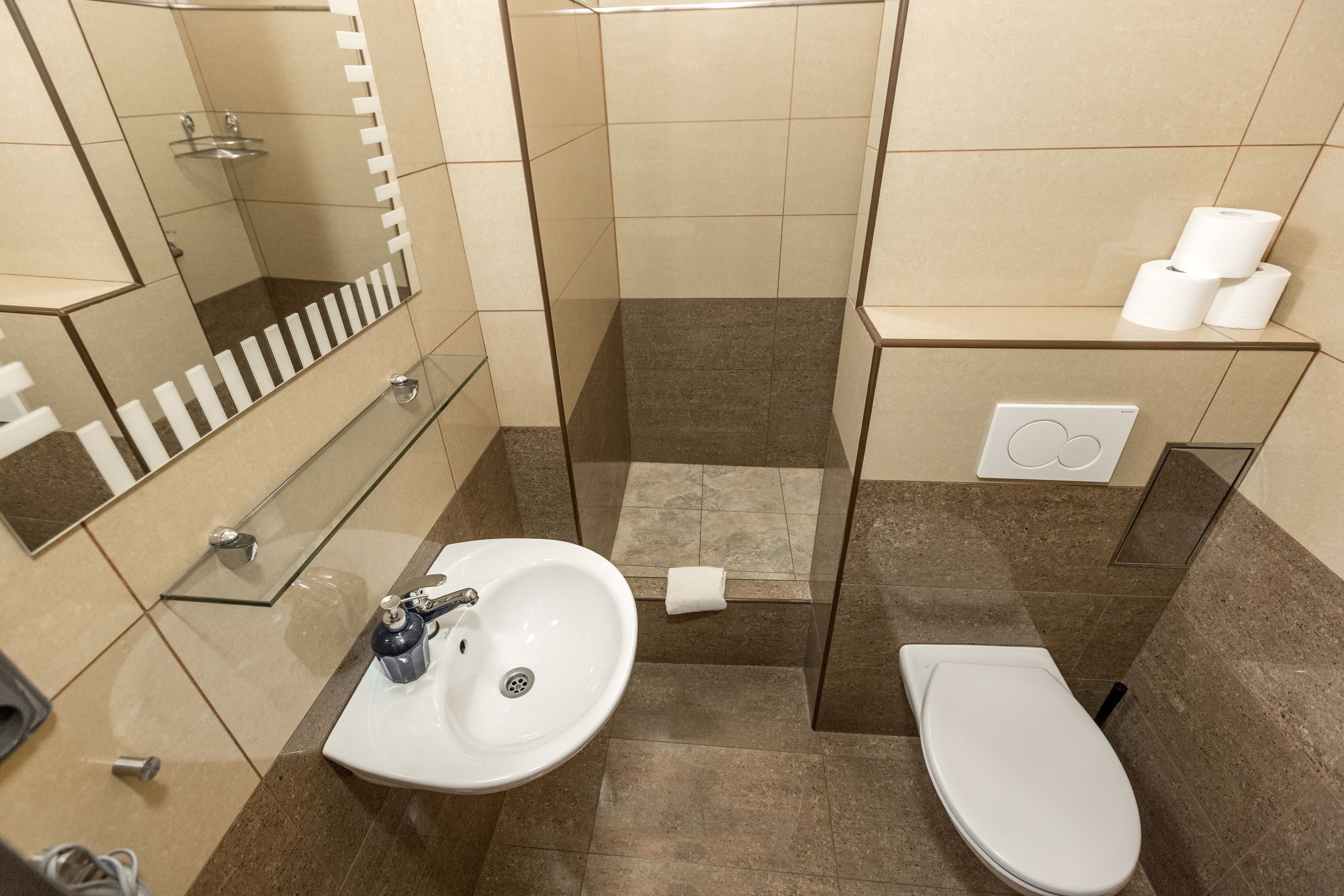 standard studio, balcony | bathroom | free toiletries, hair dryer, towels, soap