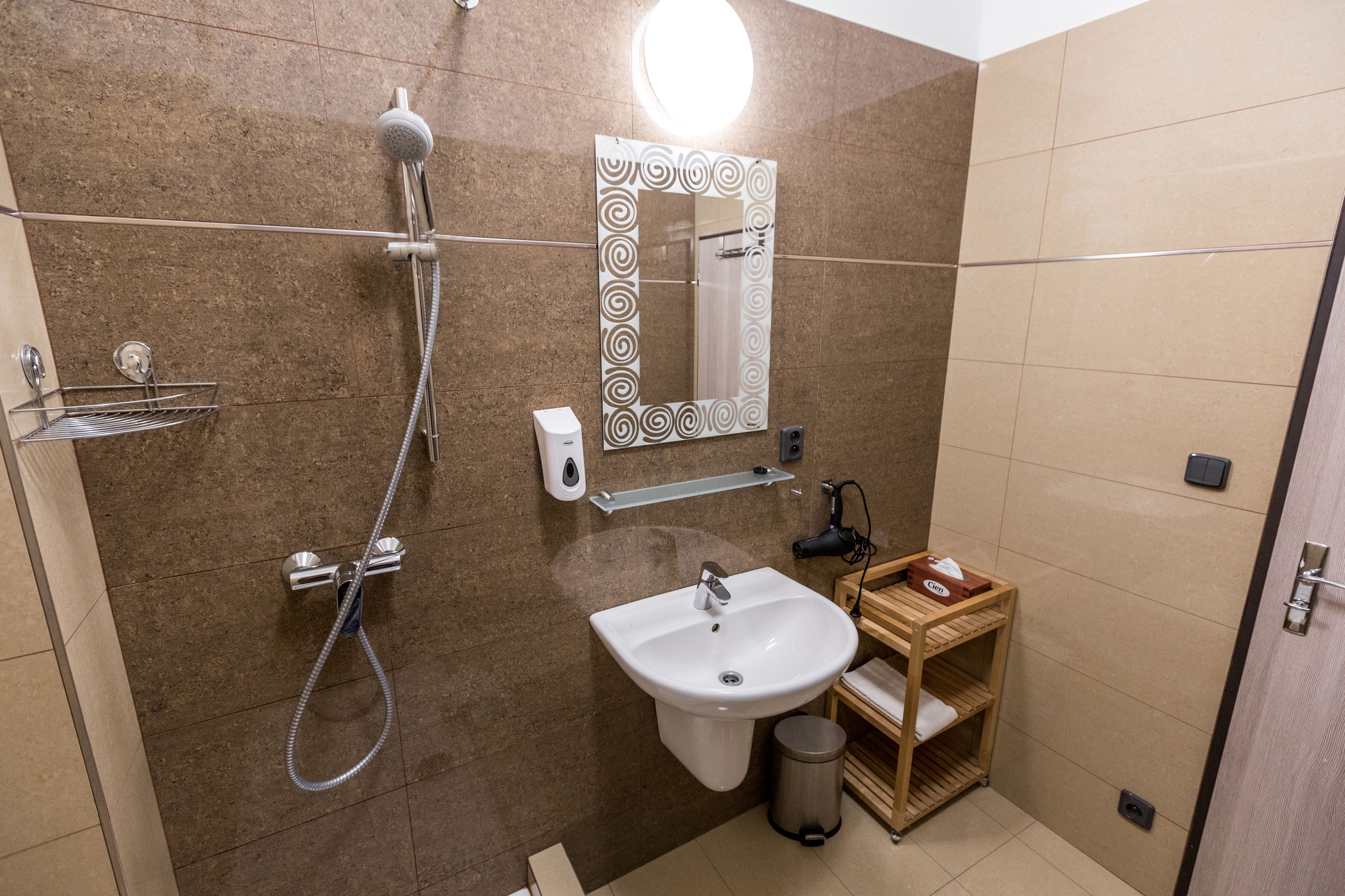 double room, shared bathroom | bathroom | free toiletries, hair dryer, towels, soap