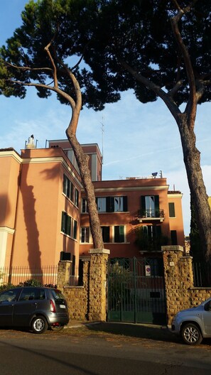 Blick von der Unterkunft