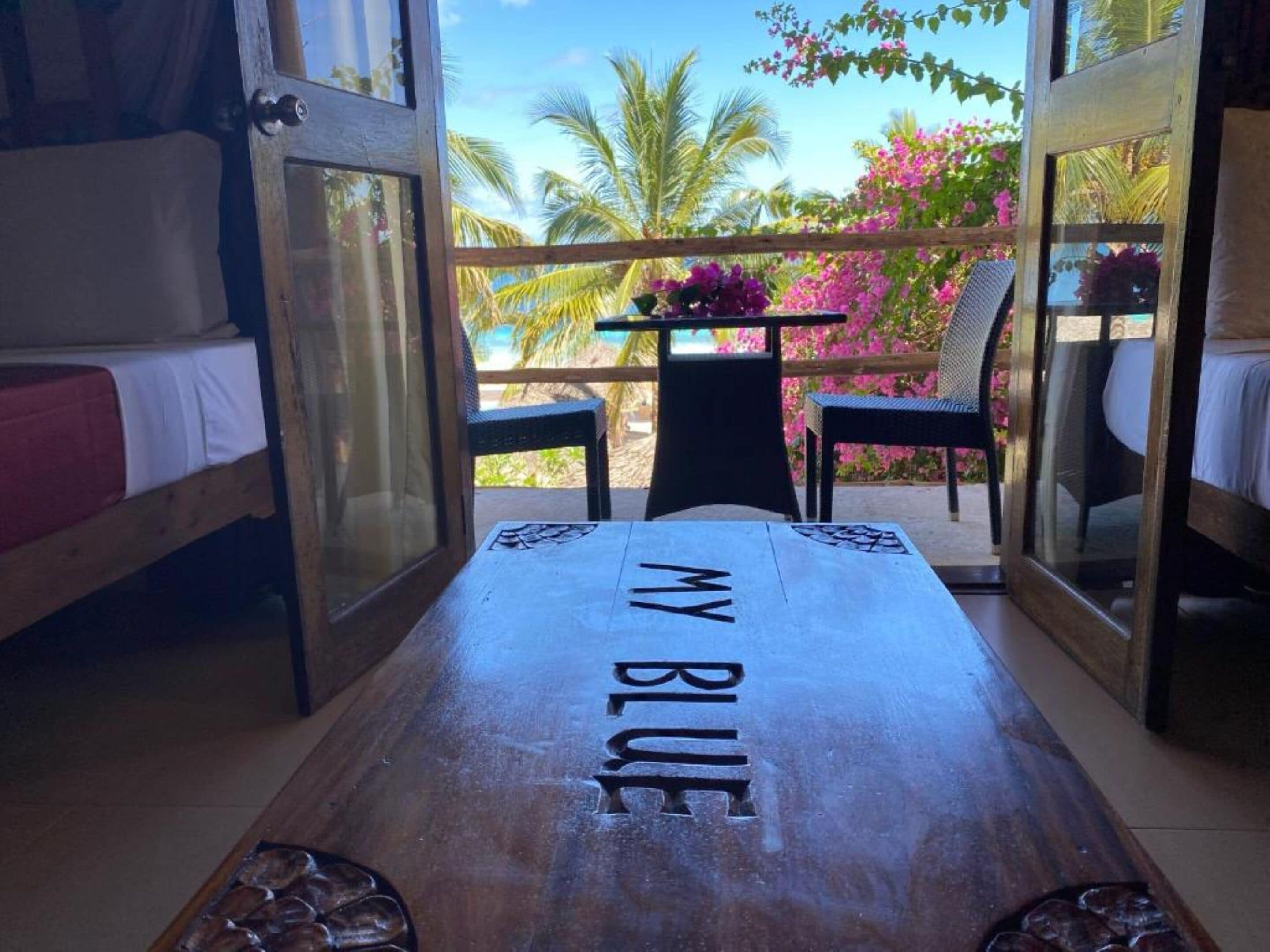 quadruple room, ocean view | 1 bedroom, free minibar items, in-room safe, desk