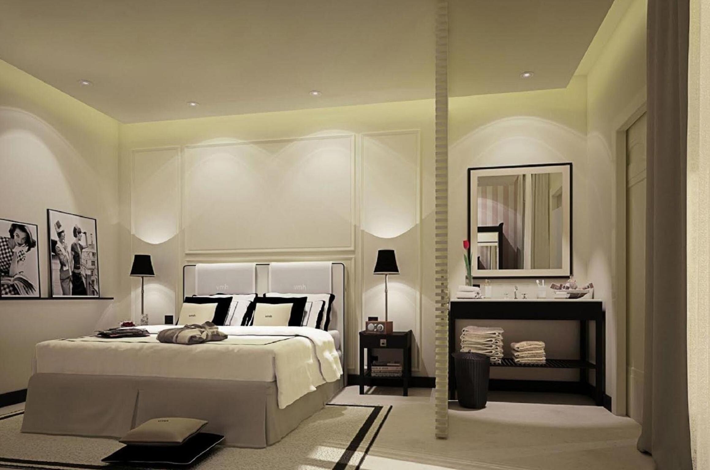 premium bedding, minibar, in-room safe, desk