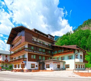 Façade de l’hébergement