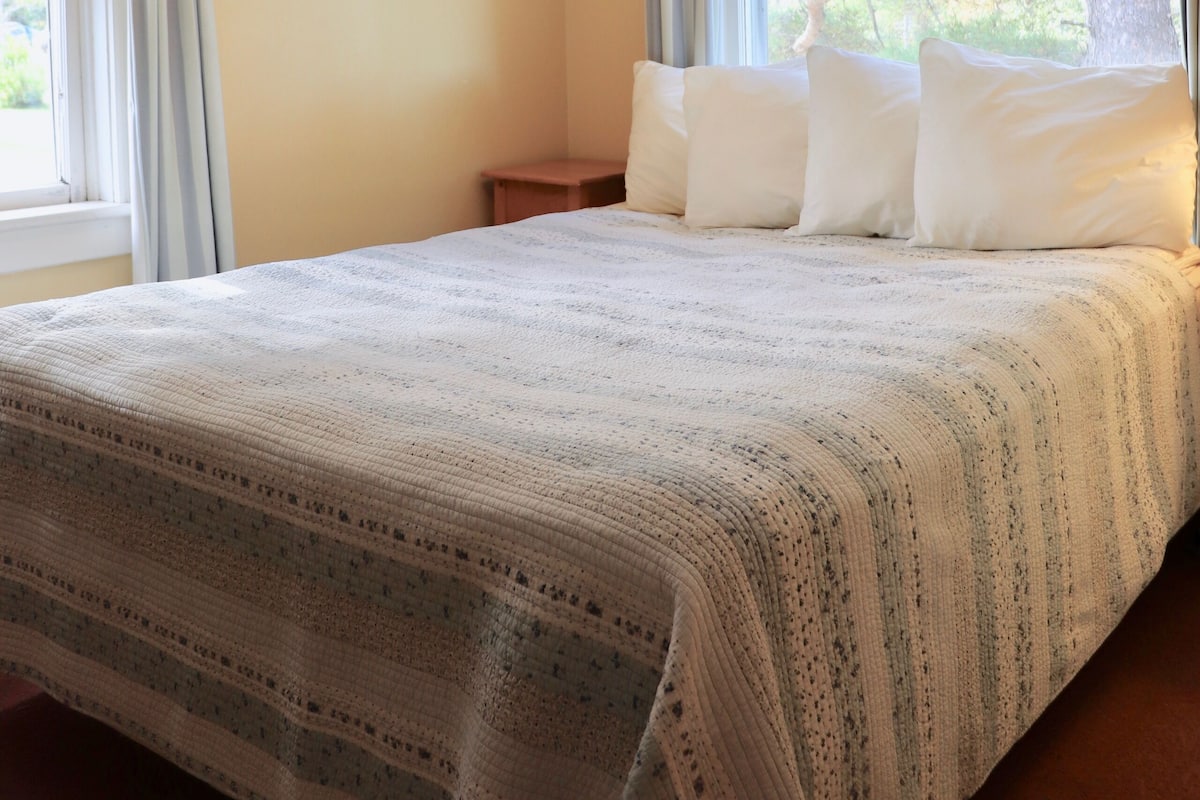Standard Room, 1 Queen Bed | Iron/ironing board, free WiFi, bed sheets