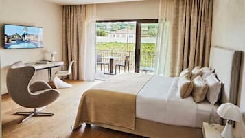 2 chambres, literie de qualité supérieure, minibar