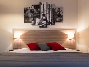 经典双人房, 城市景观 | 熨斗/熨衣板、免费 WiFi