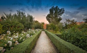 Bangalô conforto, 1 cama de casal, terraço, vista para o jardim | Jardim