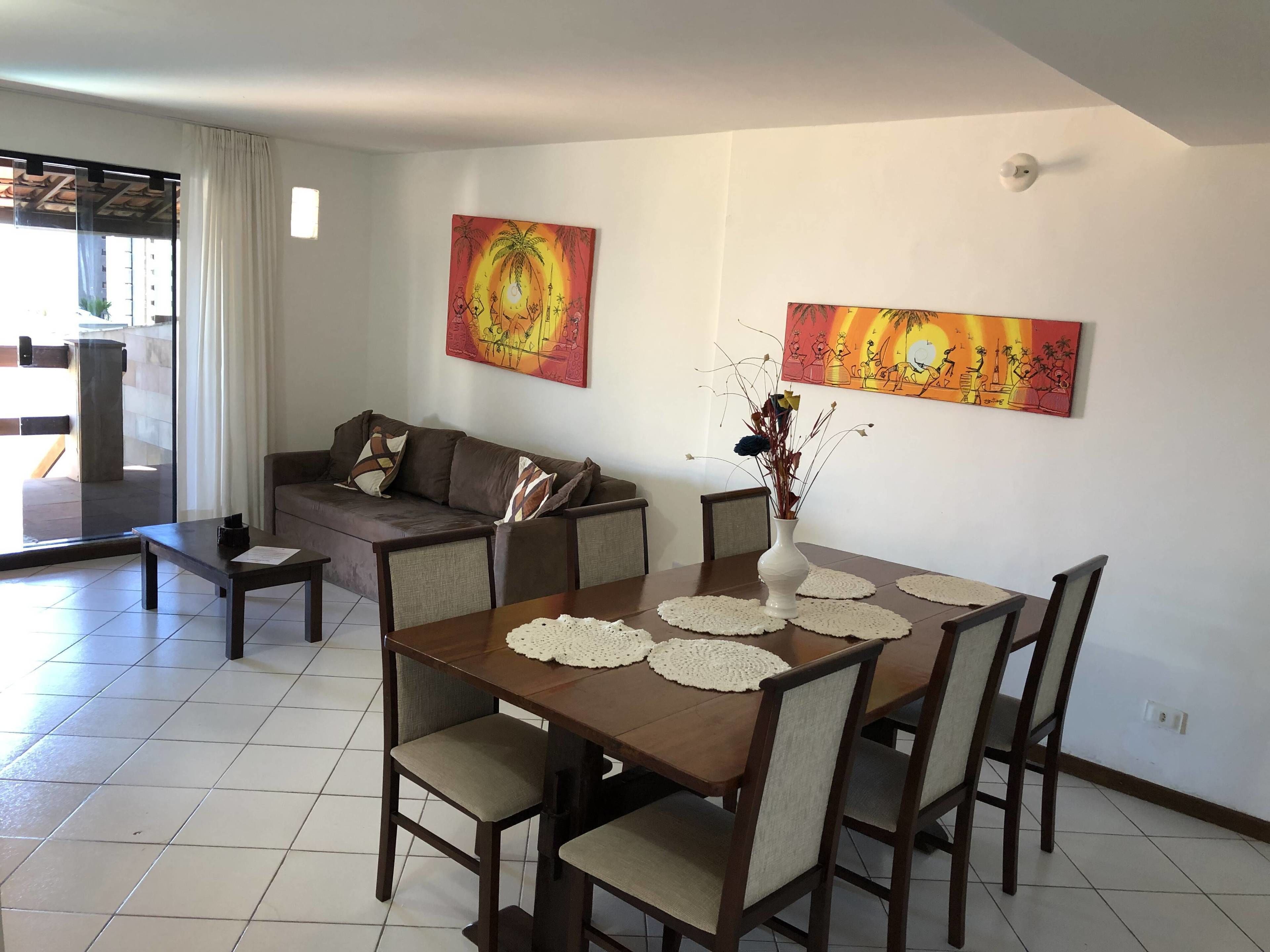 Apartamento 201A (Com Acesso a Piscina) | Sala de estar | TV de tela plana