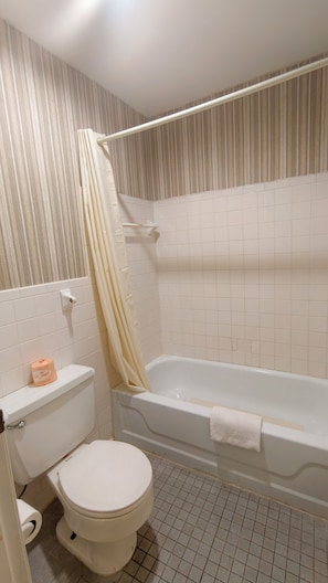 Free toiletries, towels