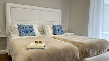 Superior Double or Twin Room, Balcony, City View | Egyptian cotton sheets, premium bedding, down duvets, memory-foam beds