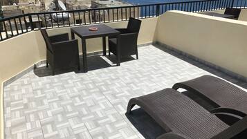 Double Room, Terrace, Harbor View | Terrace/patio