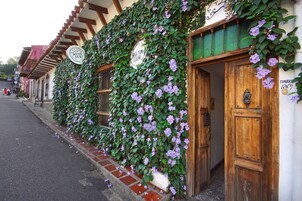 Fachada de la propiedad