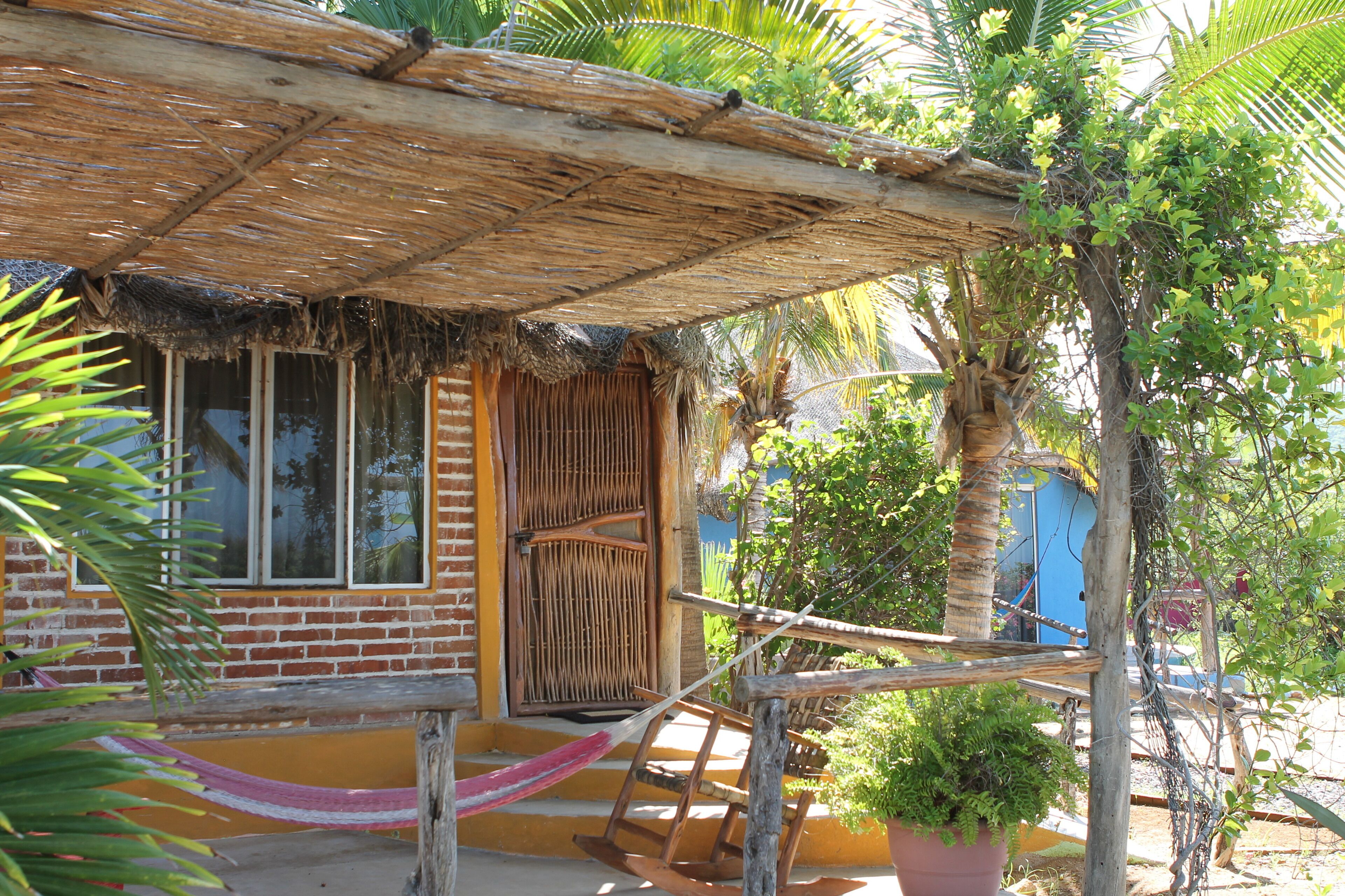 Façade de l’hébergement