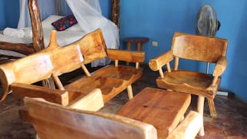 Cabaña estándar | Área de sala de estar
