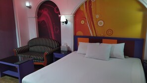 Free WiFi, bed sheets