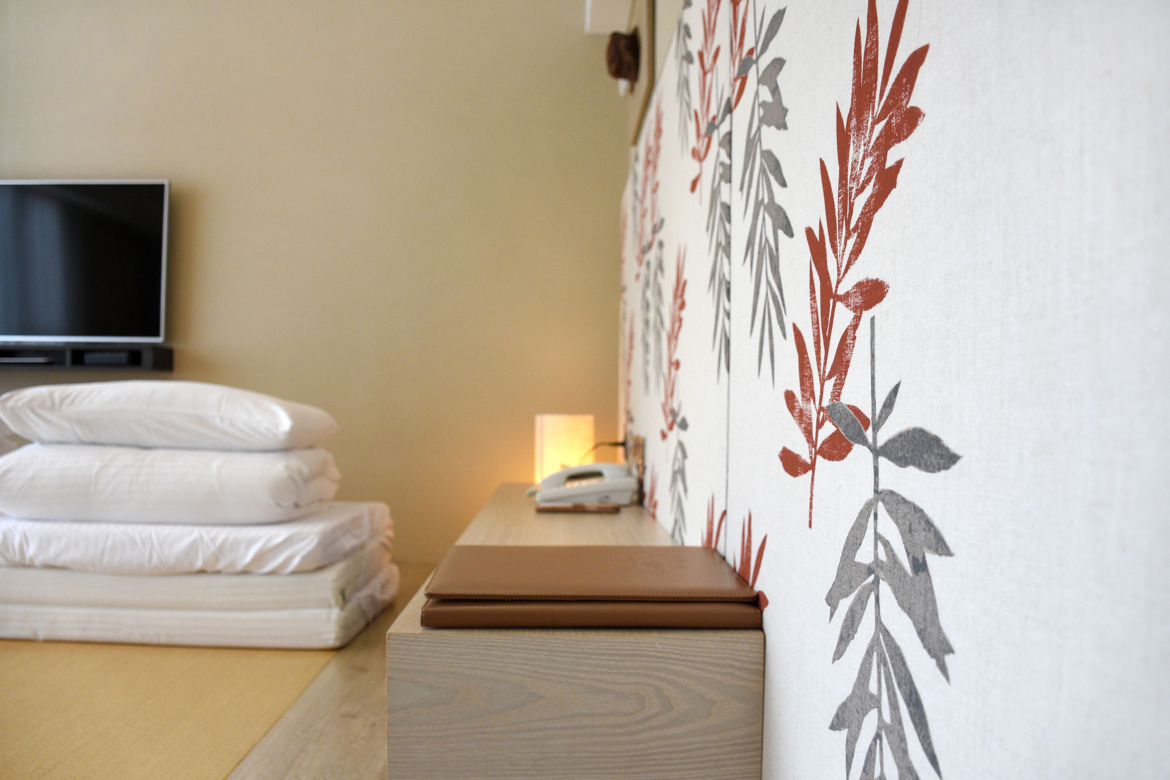 japanese-style triple room | 1 bedroom, desk, blackout curtains, iron/ironing board