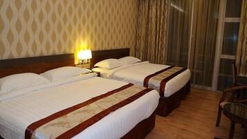 Desk, iron/ironing board, free WiFi