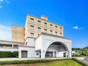 Overnatningsstedets facade