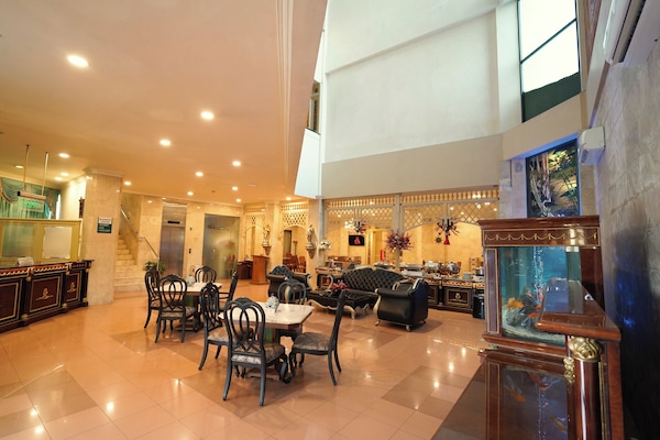 Sala de estar en el lobby