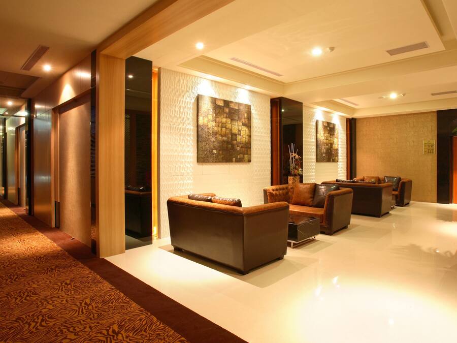 Sala de estar en el lobby