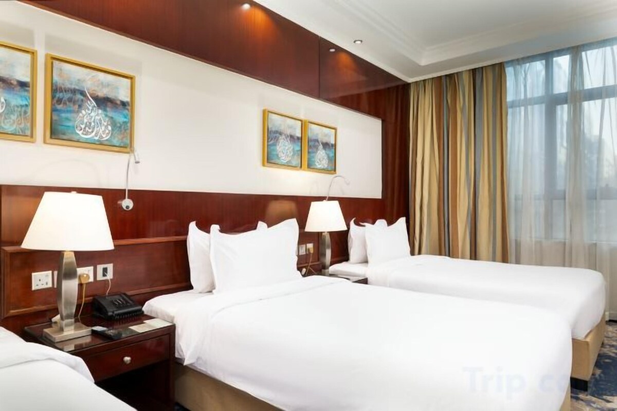 In-room safe, desk, soundproofing, iron/ironing board (on request)