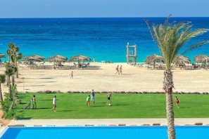 Private beach