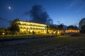 Front of property – evening/night