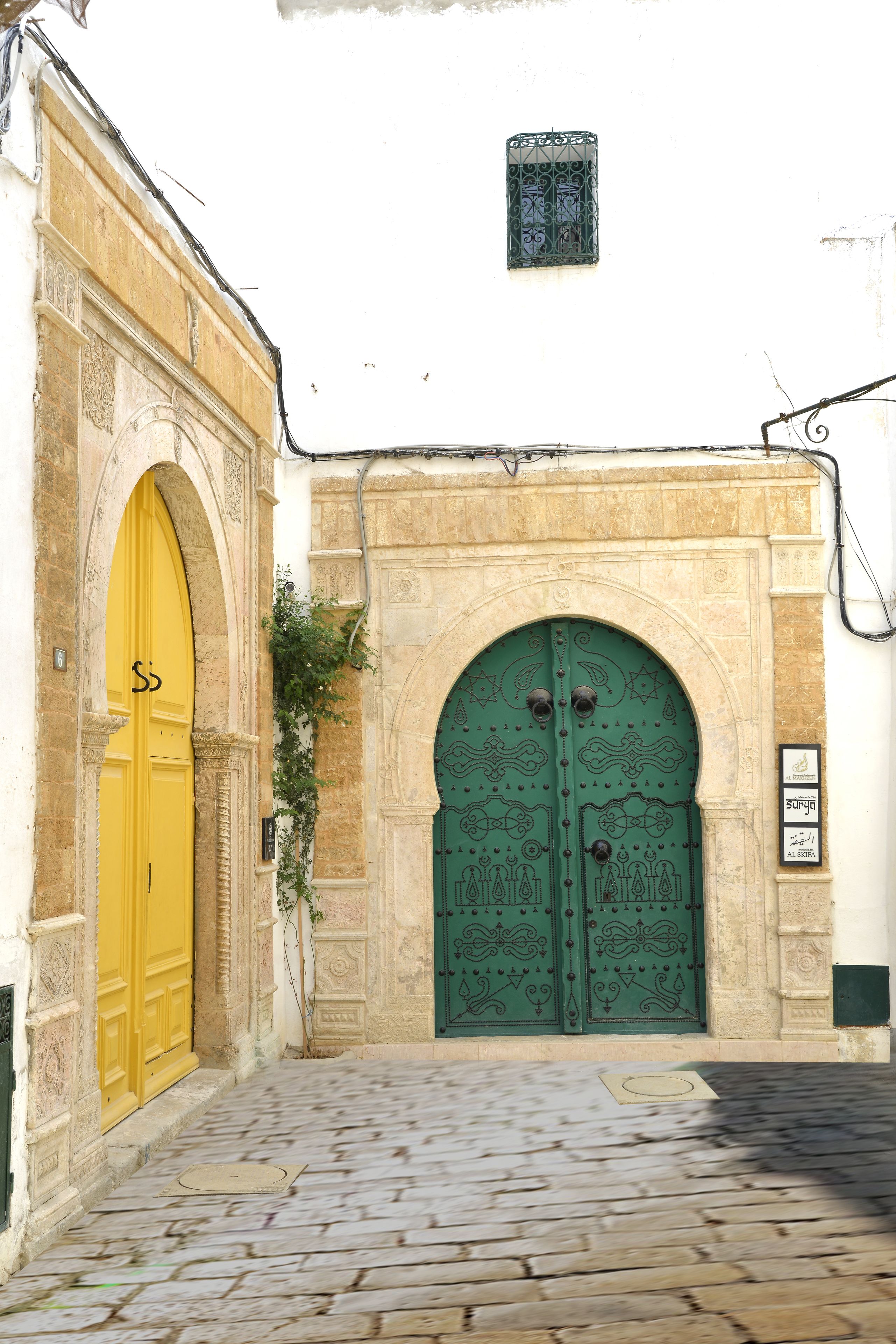 Façade de l’hébergement