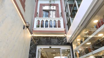 Entrada de la propiedad