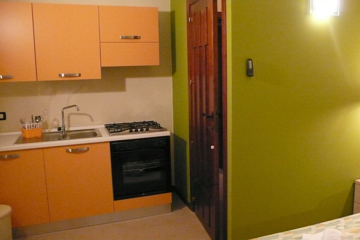Estudio, balcón | Cocina privada