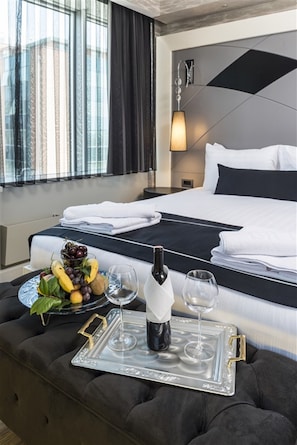 Literie de qualité supérieure, minibar, coffres-forts dans les chambres