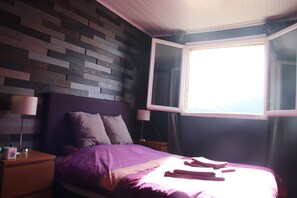 Zimmer, 1 Doppelbett, eingeschränkter Meerblick, Meerseite