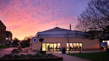 Front of property – evening/night