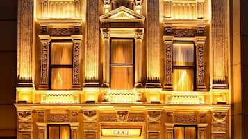 Front of property – evening/night