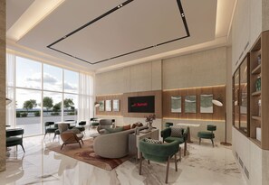 Lobby sitting area - Marriott Hotel Production City, Dubai (Dubai)