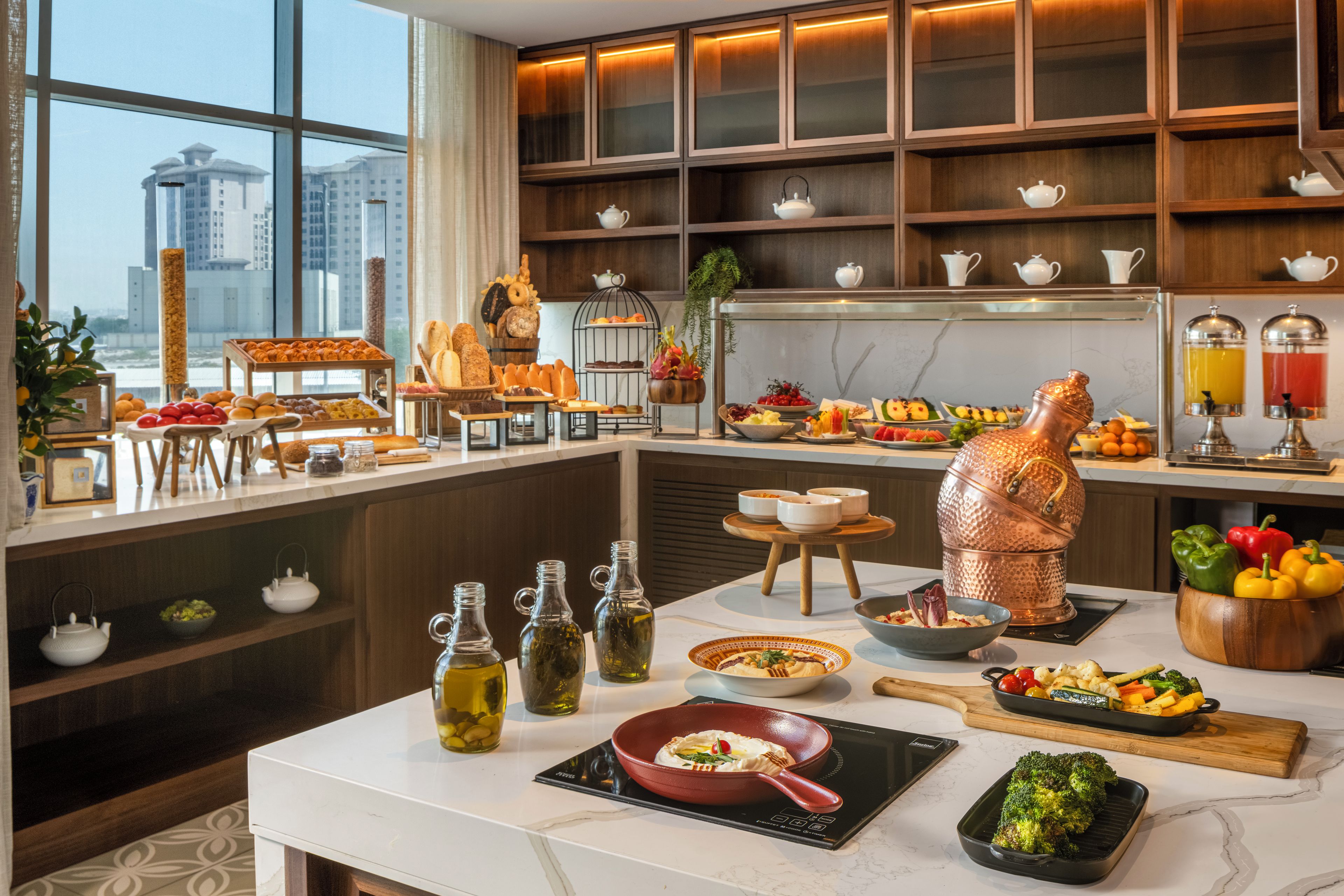 Breakfast buffet