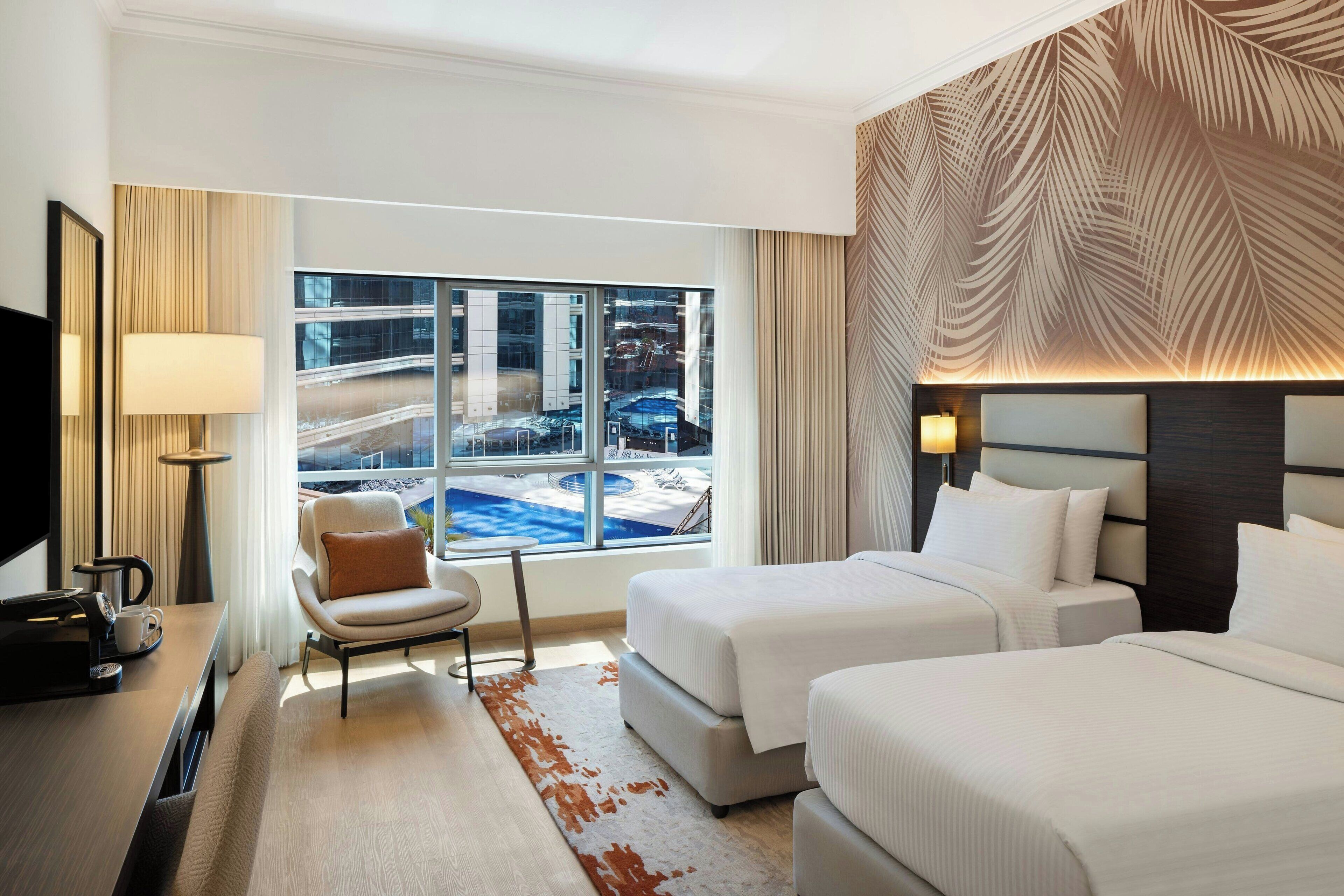 Deluxe Room, 2 Twin Beds, Non Smoking, Pool View | Pool | Outdoor pool