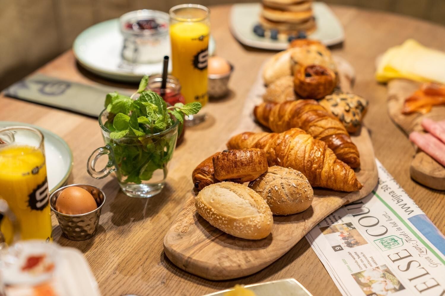 free daily continental breakfast