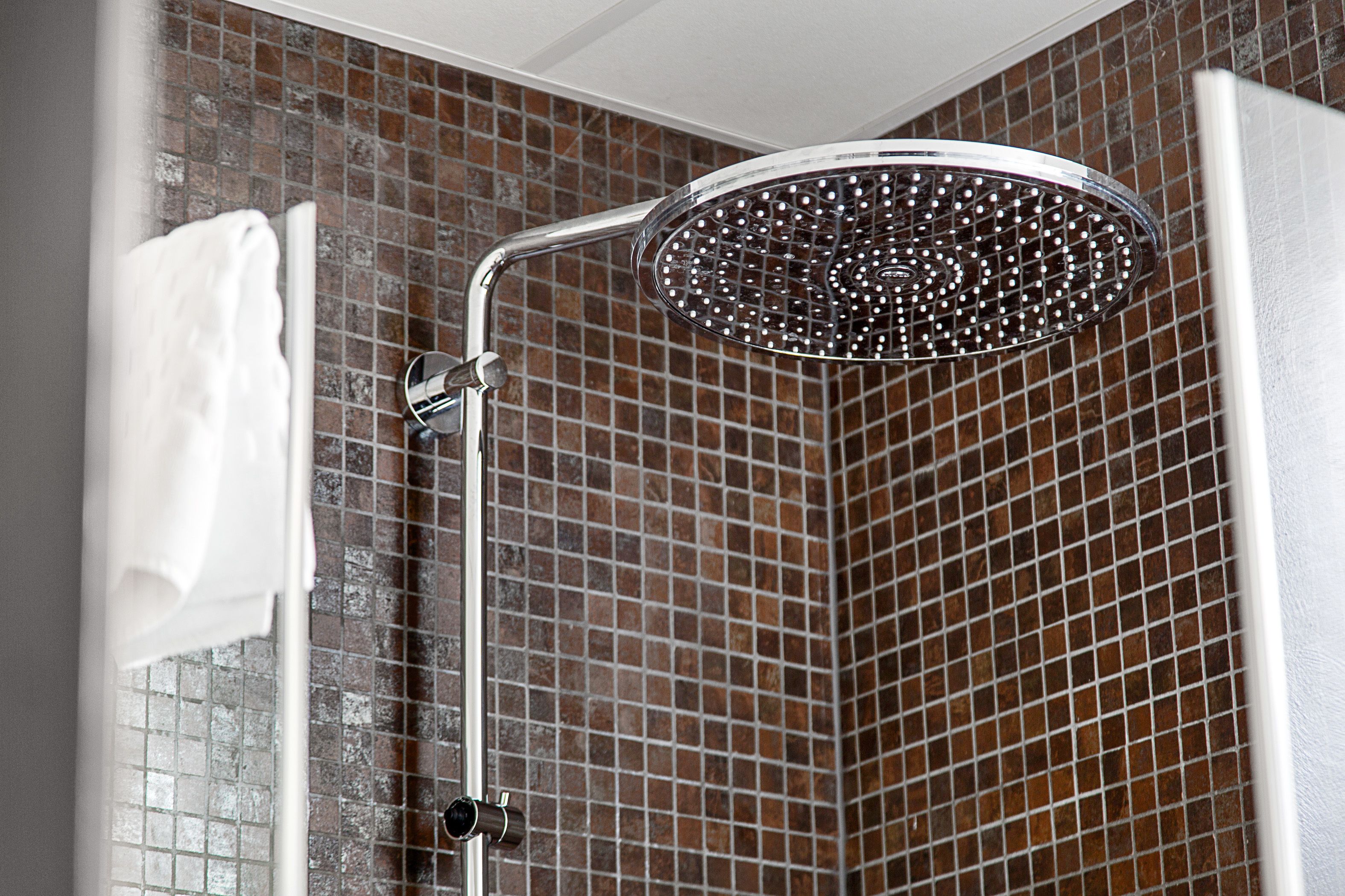 double room | bathroom shower