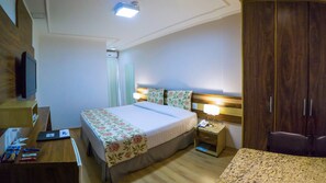 Minibar, in-room safe, desk, blackout curtains
