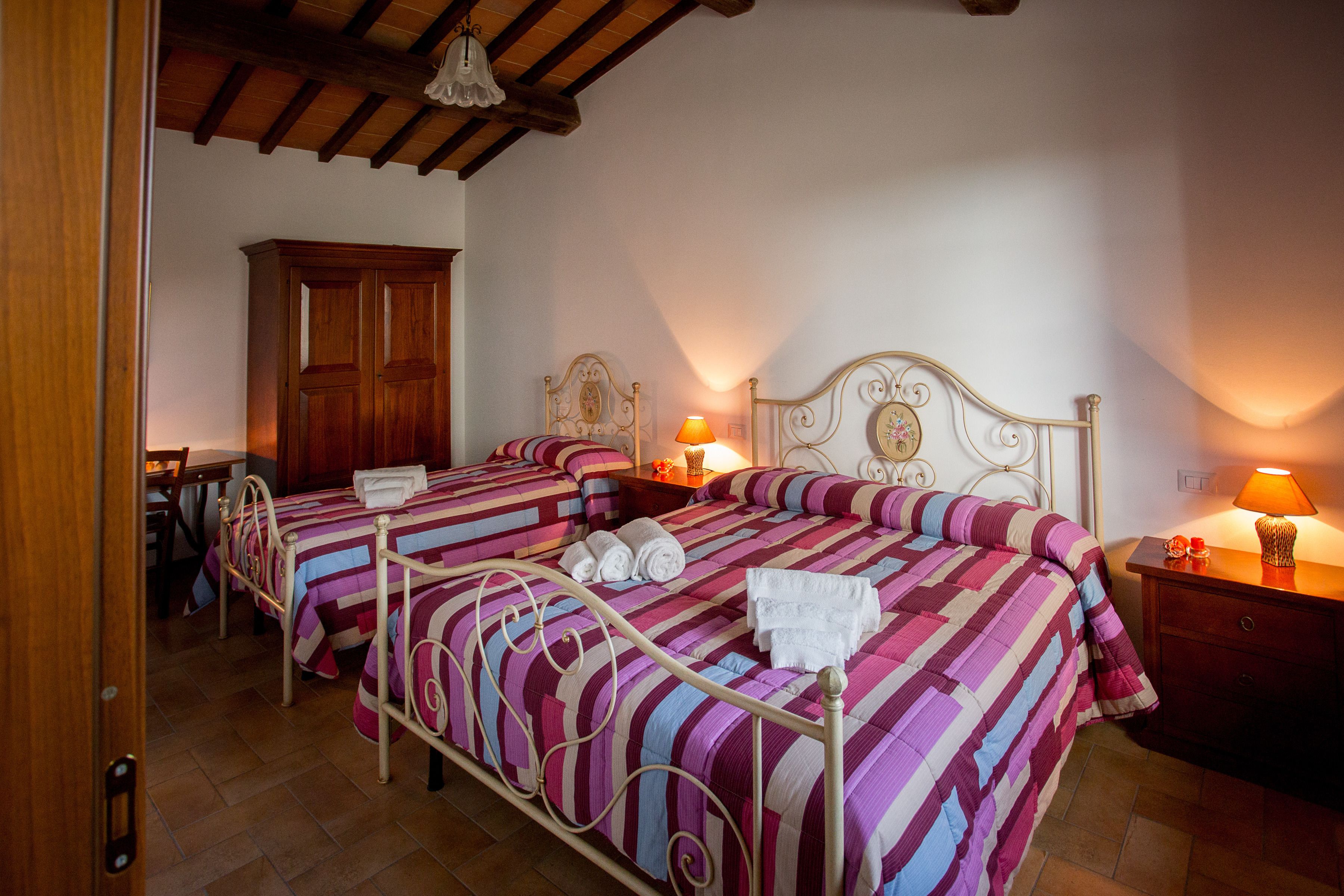 舒适公寓, 2 间卧室, 无障碍, 花园景观 | 1 多间卧室、意大利 Frette 床单、羽绒被、办公桌