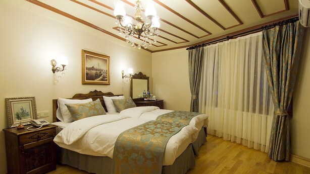 Kamer, 1 twee- of 2 eenpersoonsbedden