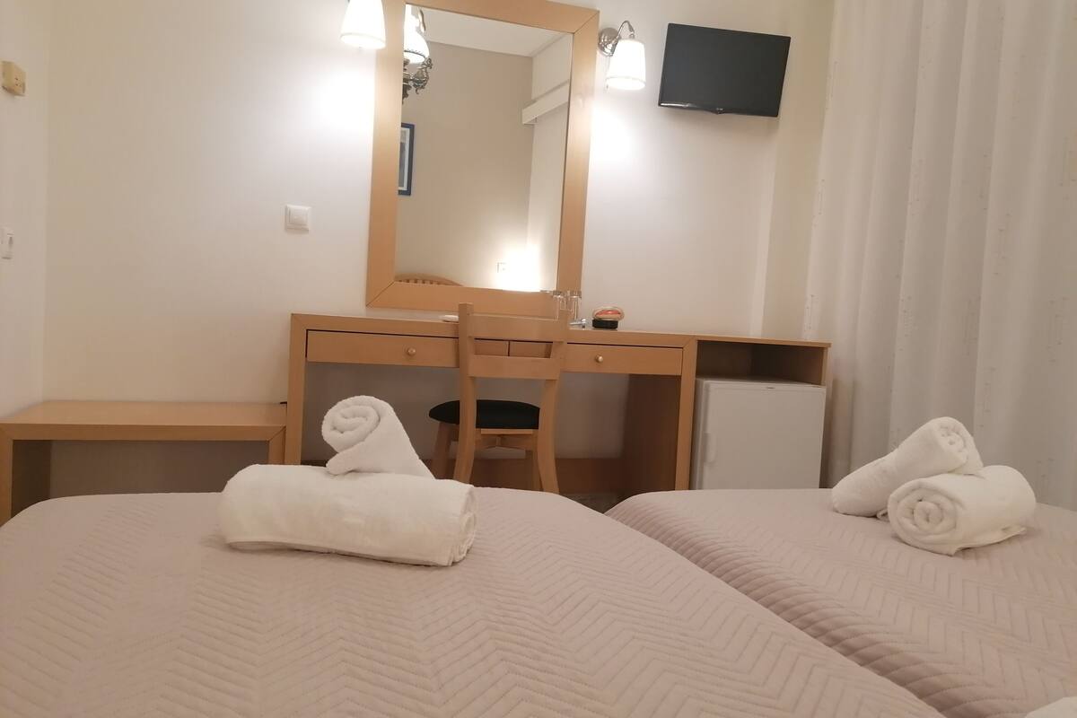 double or twin room, mountain view | minibar, in-room safe, iron/ironing board, free wifi