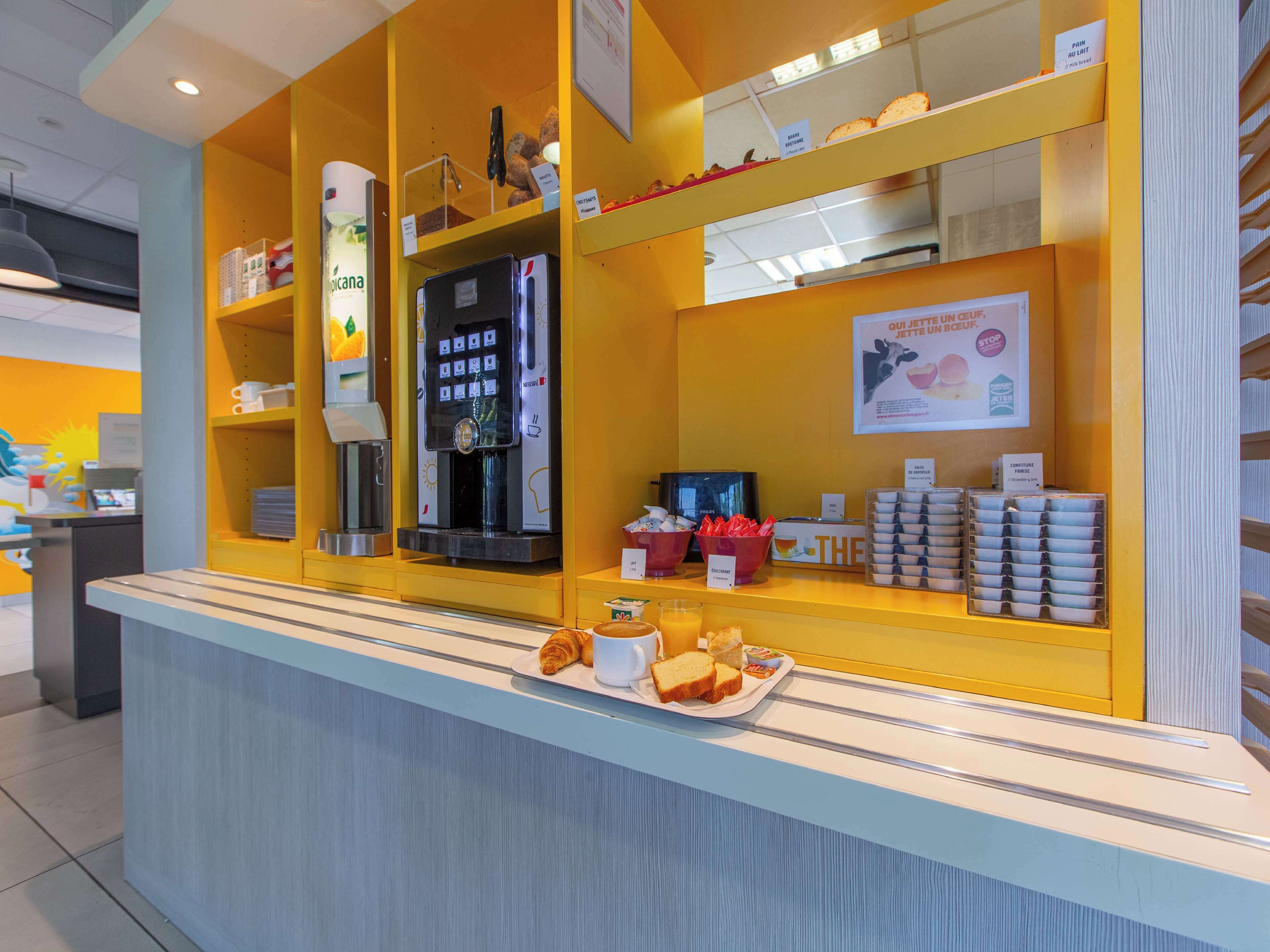 daily buffet breakfast (eur 7.4 per person)